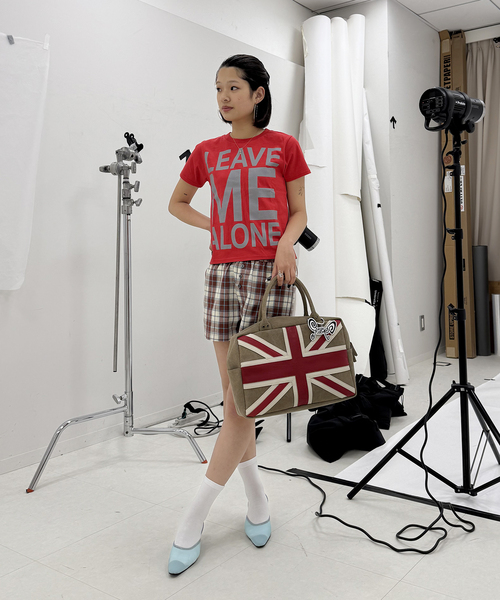Oriens JOURNAL STANDARD（オリエンス ジャーナルスタンダード）の「シャツクロスショートパンツ（その他パンツ・レディース・レッド/ネイビー・FREE）」の11枚目の写真