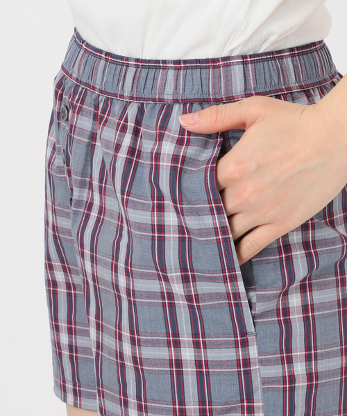 Oriens JOURNAL STANDARD（オリエンス ジャーナルスタンダード）の「シャツクロスショートパンツ（その他パンツ・レディース・レッド/ネイビー・FREE）」の21枚目の写真