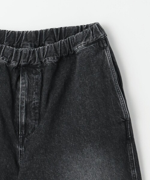 【JEMUT】★男女兼用★ミドルワイド パラシュート デニムパンツ セール】【nmtc+】parachute denim pants（デニムパンツ