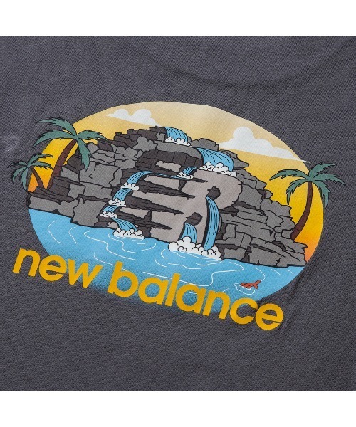 NEW BALANCE(ニューバランス)の「New Balance QTM RESORT T-SHIRT(ニューバランス QTM リゾート Tシャツ)(Tシャツ/カットソー・メンズ・ブルー/ホワイト/オレンジ/グレー/グリーン・SMALL/MEDIUM/LARGE/X-LARGE/XX-LARGE)」の17枚目の写真