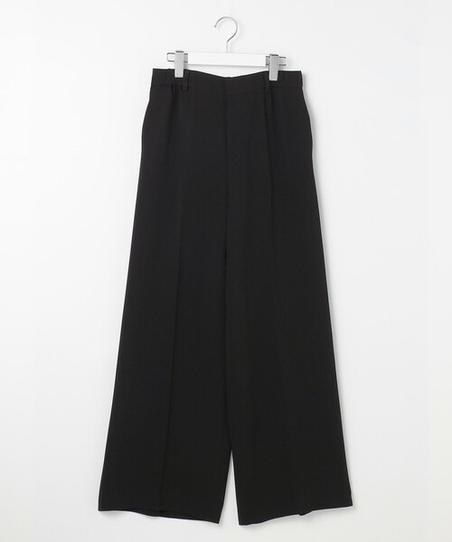 自由区(ジユウク)の「トリアセダブルクロスワイドストレート パンツ(その他パンツ・レディース・ブラック系/ブラウン系/ネイビー系/ベージュ・30/34/32)」の7枚目の写真
