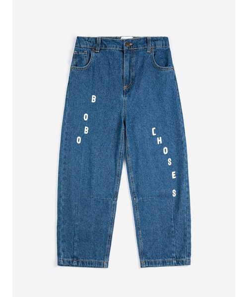 BOBO CHOSES(ボボショーズ)の「Bobo Choses denim pants(デニムパンツ・キッズ・ブルー・6-7YEAR/4-5YEAR/2-3YEAR/8-9y/10-11y/12-13y)」の1枚目の写真
