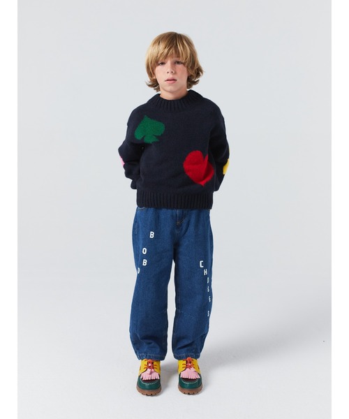 BOBO CHOSES(ボボショーズ)の「Bobo Choses denim pants(デニムパンツ・キッズ・ブルー・6-7YEAR/4-5YEAR/2-3YEAR/8-9y/10-11y/12-13y)」の6枚目の写真