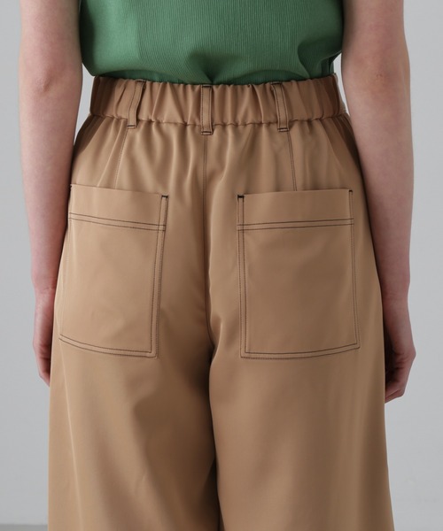 ADORE(アドーア)の「ドライストレッチツイルパンツ(その他パンツ・レディース・ブラック/ベージュ系その他・38/36)」の3枚目の写真