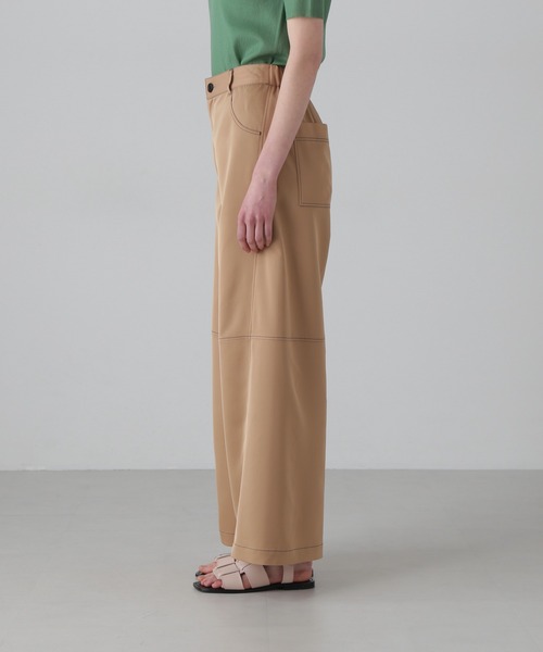ADORE(アドーア)の「ドライストレッチツイルパンツ(その他パンツ・レディース・ブラック/ベージュ系その他・38/36)」の8枚目の写真