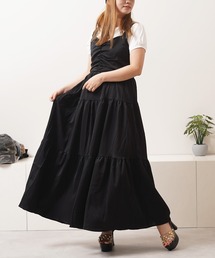 1111clothing（ワンフォークロージング）の「ティアード ワンピース / Tiered dress（ワンピース）」