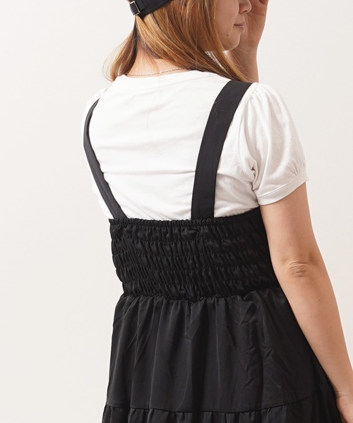1111clothing(ワンフォークロージング)の「ティアード ワンピース / Tiered dress(ワンピース・レディース・ミント/ピンク/ブルー/グレー/ブラック・M)」の11枚目の写真