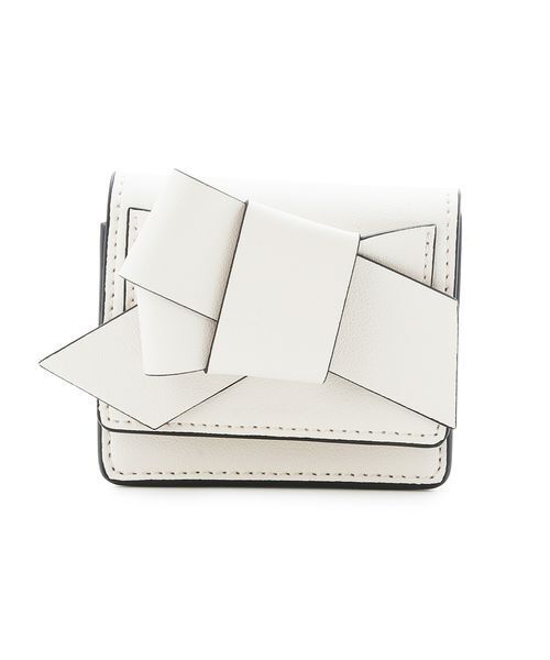 FRAY I.D（フレイアイディー）の「【ルエル】2wayミニリボンウォレット（財布・レディース・ホワイト/キャメル/ブルー・F）」の12枚目の写真