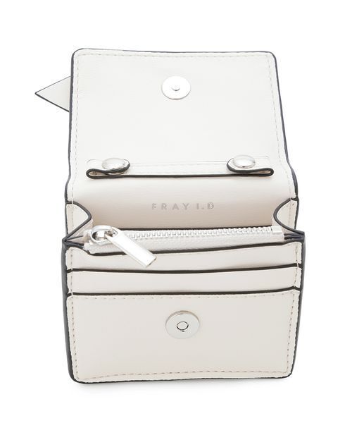 FRAY I.D（フレイアイディー）の「【ルエル】2wayミニリボンウォレット（財布・レディース・ホワイト/キャメル/ブルー・F）」の15枚目の写真