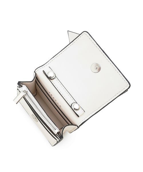 FRAY I.D（フレイアイディー）の「【ルエル】2wayミニリボンウォレット（財布・レディース・ホワイト/キャメル/ブルー・F）」の16枚目の写真