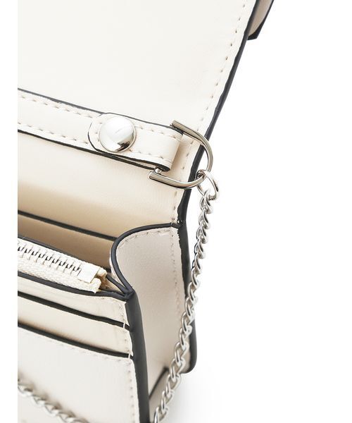 FRAY I.D（フレイアイディー）の「【ルエル】2wayミニリボンウォレット（財布・レディース・ホワイト/キャメル/ブルー・F）」の18枚目の写真