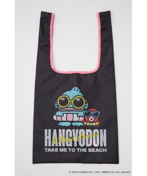 RODEO CROWNS WIDE BOWL（ロデオクラウンズワイドボウル）の「(サンリオキャラクターズ)エコバッグ（トートバッグ・レディース・ブラック系その他/イエロー系その他/ピンク系その他/ブルー系その他・FREE）」の17枚目の写真