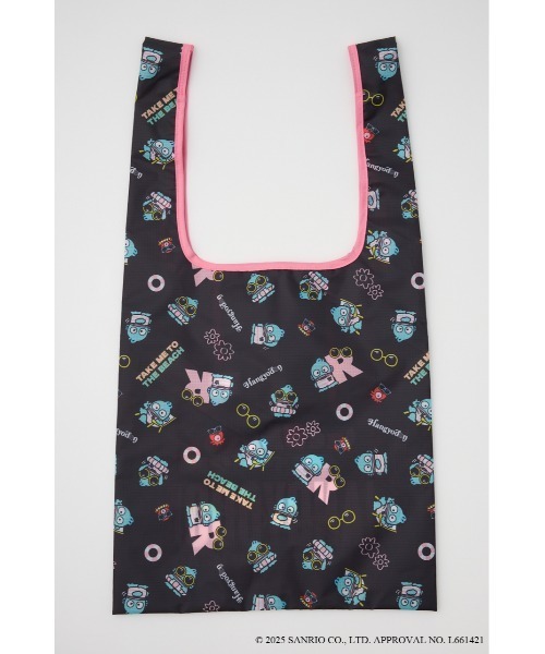 RODEO CROWNS WIDE BOWL（ロデオクラウンズワイドボウル）の「(サンリオキャラクターズ)エコバッグ（トートバッグ・レディース・ブラック系その他/イエロー系その他/ピンク系その他/ブルー系その他・FREE）」の18枚目の写真