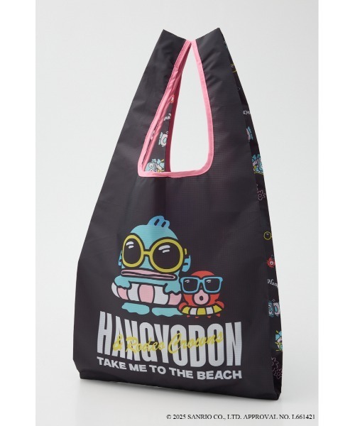 RODEO CROWNS WIDE BOWL（ロデオクラウンズワイドボウル）の「(サンリオキャラクターズ)エコバッグ（トートバッグ・レディース・ブラック系その他/イエロー系その他/ピンク系その他/ブルー系その他・FREE）」の20枚目の写真