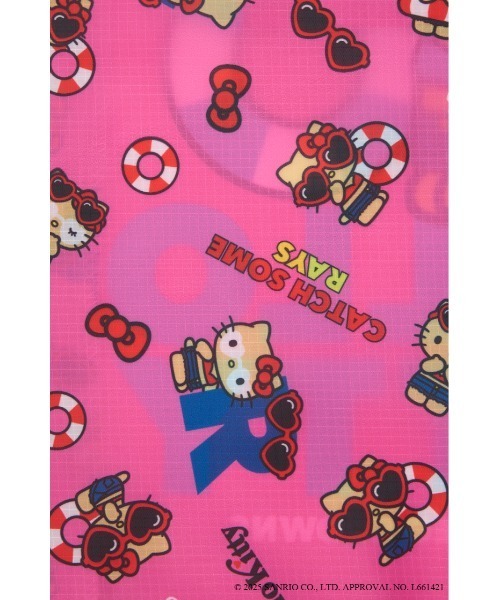 RODEO CROWNS WIDE BOWL（ロデオクラウンズワイドボウル）の「(サンリオキャラクターズ)エコバッグ（トートバッグ・レディース・ブラック系その他/イエロー系その他/ピンク系その他/ブルー系その他・FREE）」の7枚目の写真