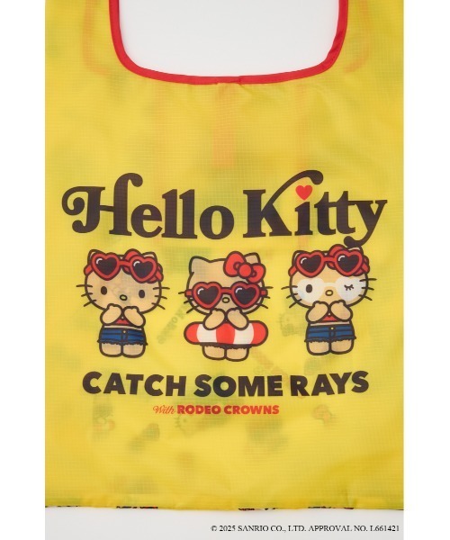 RODEO CROWNS WIDE BOWL（ロデオクラウンズワイドボウル）の「(サンリオキャラクターズ)エコバッグ（トートバッグ・レディース・ブラック系その他/イエロー系その他/ピンク系その他/ブルー系その他・FREE）」の15枚目の写真