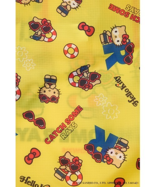 RODEO CROWNS WIDE BOWL（ロデオクラウンズワイドボウル）の「(サンリオキャラクターズ)エコバッグ（トートバッグ・レディース・ブラック系その他/イエロー系その他/ピンク系その他/ブルー系その他・FREE）」の16枚目の写真