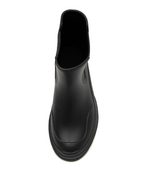 JELLY BEANS（ジェリービーンズ）の「【レイン対応】サイドゴアデザインショートレインブーツ(415-59185)JELLY BEANS(ジェリービーンズ)（レインシューズ・レディース・ブラック・LL/S/M/L）」の6枚目の写真