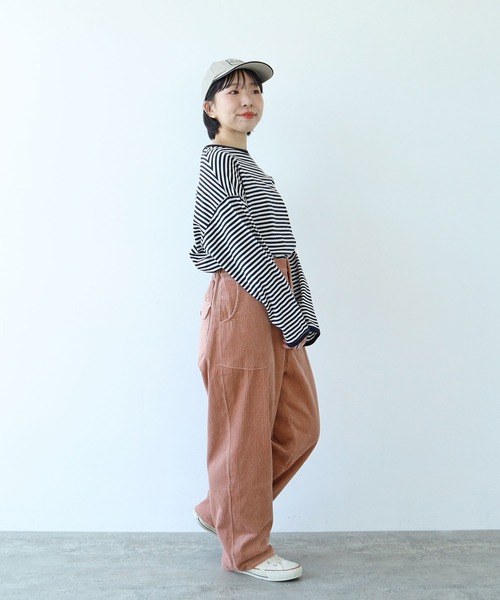 PAR ICI（パーリッシィ）の「6Wコーデュロイ パッチポケットパンツ（その他パンツ・レディース・マスタード/カーキ/ピンク・FREE）」の15枚目の写真