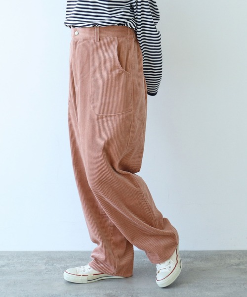 PAR ICI（パーリッシィ）の「6Wコーデュロイ パッチポケットパンツ（その他パンツ・レディース・マスタード/カーキ/ピンク・FREE）」の6枚目の写真