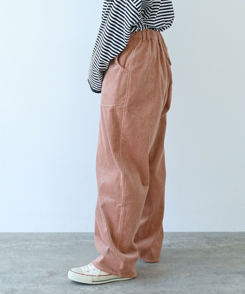 PAR ICI（パーリッシィ）の「6Wコーデュロイ パッチポケットパンツ（その他パンツ・レディース・マスタード/カーキ/ピンク・FREE）」の7枚目の写真