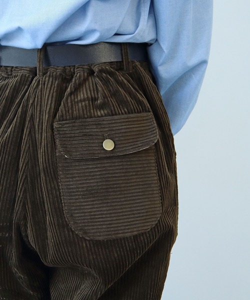 PAR ICI（パーリッシィ）の「6Wコーデュロイ パッチポケットパンツ（その他パンツ・レディース・マスタード/カーキ/ピンク・FREE）」の21枚目の写真