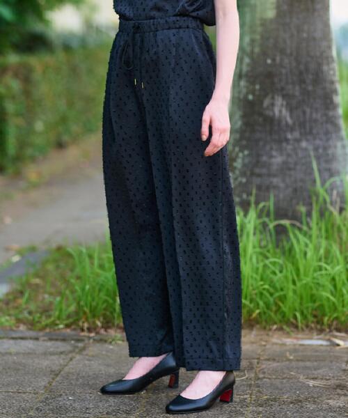 DRESSTERIOR（ドレステリア）の「【セットアップ可】ドビーサテンイージーパンツ（その他パンツ・レディース・ブラウン系その他/ブラック・38/40/34/36）」の10枚目の写真