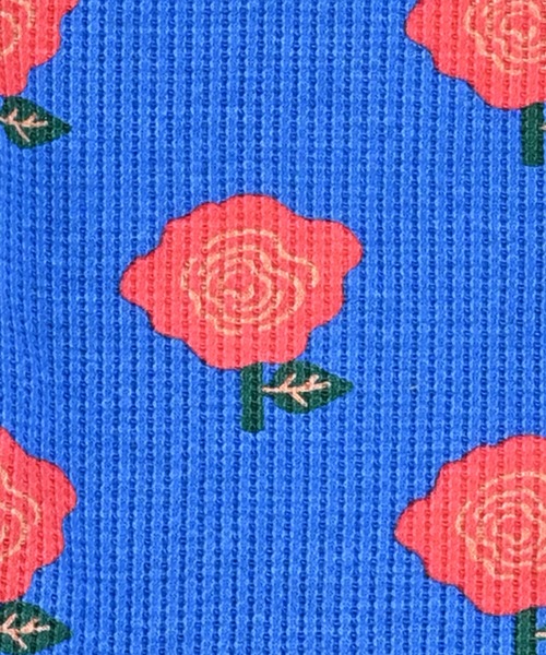 MARKEY'S（マーキーズ）の「総柄ワッフルメローカットソー（Tシャツ/カットソー・キッズ・レッド系その他/ブラウン系その他/杢グレー/ブラック系その他・150/140/130/120/110/100/90/80）」の7枚目の写真