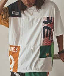 ALL RUNS（オールランズ）の「Mix game shirt SS tee Tシャツ（Tシャツ/カットソー）」