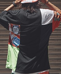ALL RUNS（オールランズ）の「Mix game shirt SS tee Tシャツ（Tシャツ/カットソー）」