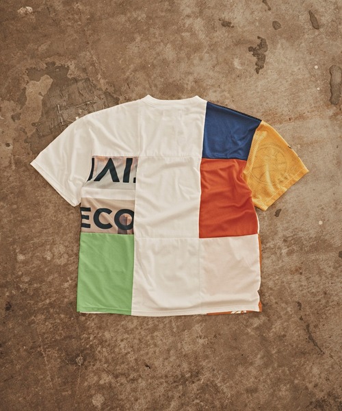 ALL RUNS(オールランズ)の「Mix game shirt SS tee Tシャツ(Tシャツ/カットソー・メンズ・ブラック系3/ホワイト系2/ホワイト系3/ホワイト系5/ブラック系4/ブラック系5/ホワイト系1/ブラック系2/ブラック系1/ホワイト系4・FREE)」の12枚目の写真