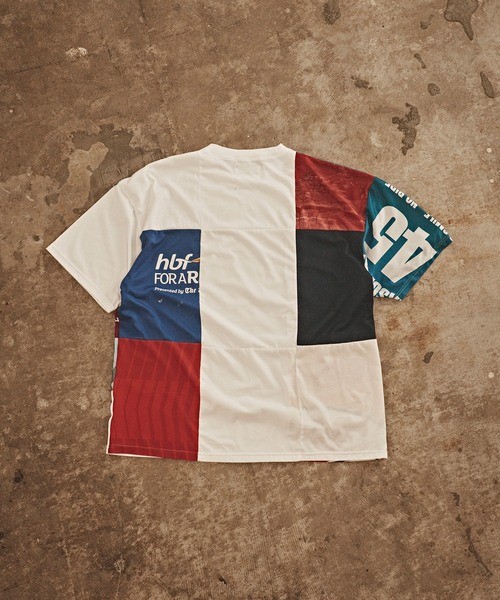 ALL RUNS(オールランズ)の「Mix game shirt SS tee Tシャツ(Tシャツ/カットソー・メンズ・ブラック系3/ホワイト系2/ホワイト系3/ホワイト系5/ブラック系4/ブラック系5/ホワイト系1/ブラック系2/ブラック系1/ホワイト系4・FREE)」の11枚目の写真