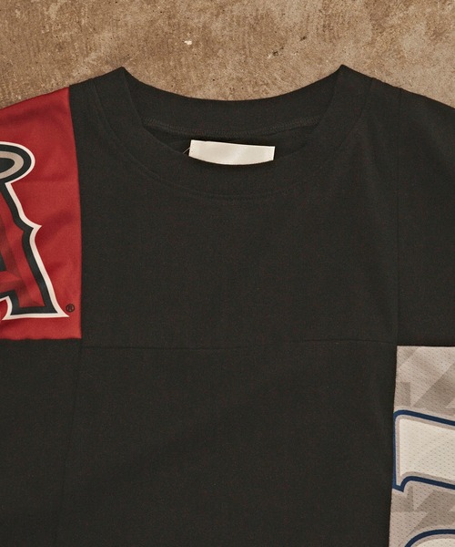ALL RUNS(オールランズ)の「Mix game shirt SS tee Tシャツ(Tシャツ/カットソー・メンズ・ブラック系3/ホワイト系2/ホワイト系3/ホワイト系5/ブラック系4/ブラック系5/ホワイト系1/ブラック系2/ブラック系1/ホワイト系4・FREE)」の21枚目の写真