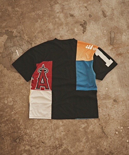 ALL RUNS(オールランズ)の「Mix game shirt SS tee Tシャツ(Tシャツ/カットソー・メンズ・ブラック系3/ホワイト系2/ホワイト系3/ホワイト系5/ブラック系4/ブラック系5/ホワイト系1/ブラック系2/ブラック系1/ホワイト系4・FREE)」の19枚目の写真