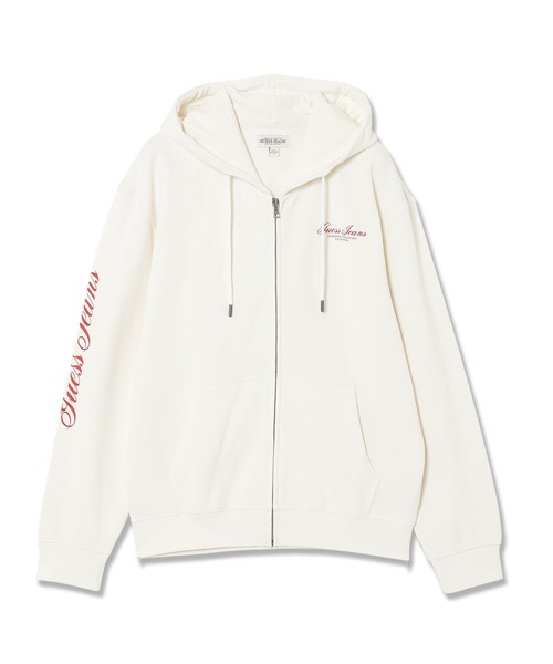 GUESS JEANS（ゲスジーンズ）の「GUESS JEANS Zip Hood Reg Script パーカー（パーカー・メンズ・ブラック/ホワイト・LARGE/X-LARGE/MEDIUM/SMALL）」の20枚目の写真