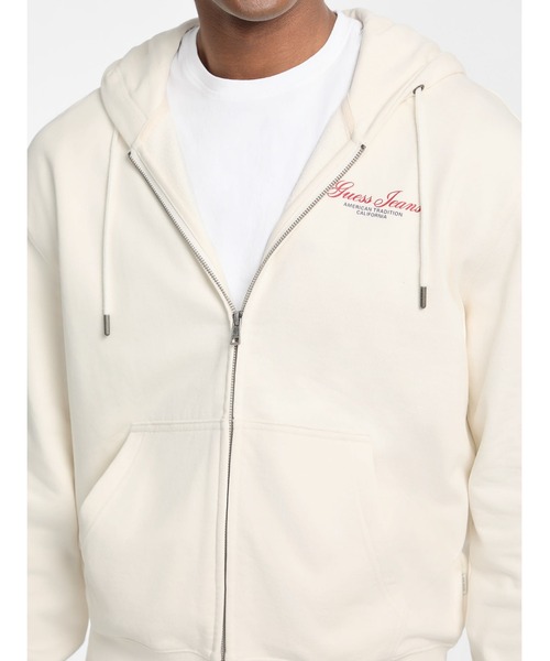 GUESS JEANS（ゲスジーンズ）の「GUESS JEANS Zip Hood Reg Script パーカー（パーカー・メンズ・ブラック/ホワイト・LARGE/X-LARGE/MEDIUM/SMALL）」の19枚目の写真