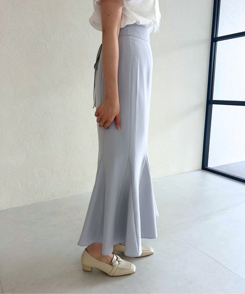 31 Sons de mode（トランテアン　ソン　ドゥ　モード）の「2025秋冬新作 レースアップマーメイドスカート（スカート・レディース・ブラウン/ブルー/ピンク・M/S）」の10枚目の写真