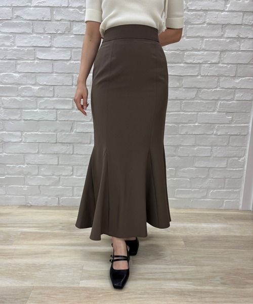 31 Sons de mode（トランテアン　ソン　ドゥ　モード）の「2025秋冬新作 レースアップマーメイドスカート（スカート・レディース・ブラウン/ブルー/ピンク・M/S）」の13枚目の写真