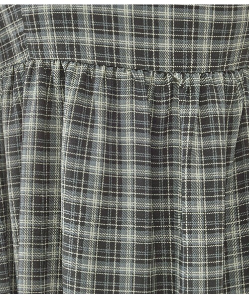 PEACH JOHN（ピーチジョン）の「チェックリボンワンピース（ワンピース・レディース・ブラック/ブラウン・ONE SIZE）」の21枚目の写真