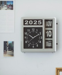 RELAX（リラックス）の「〈RELAX/リラックス〉フリップカレンダークロック（置時計）」