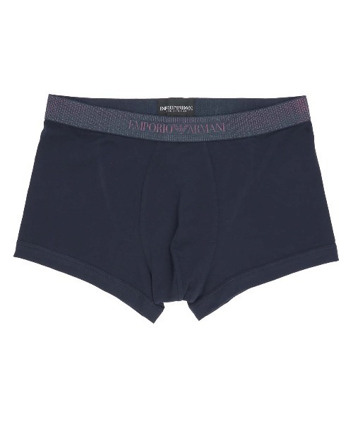 セール】EMPORIO ARMANI SHINY LOGOBAND TRUNK ボクサーパンツ 前閉じ