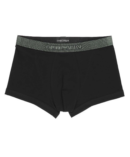 セール】EMPORIO ARMANI SHINY LOGOBAND TRUNK ボクサーパンツ 前閉じ