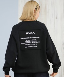 RVCA/ルーカ スウェット バックプリントトレーナー BF044-004