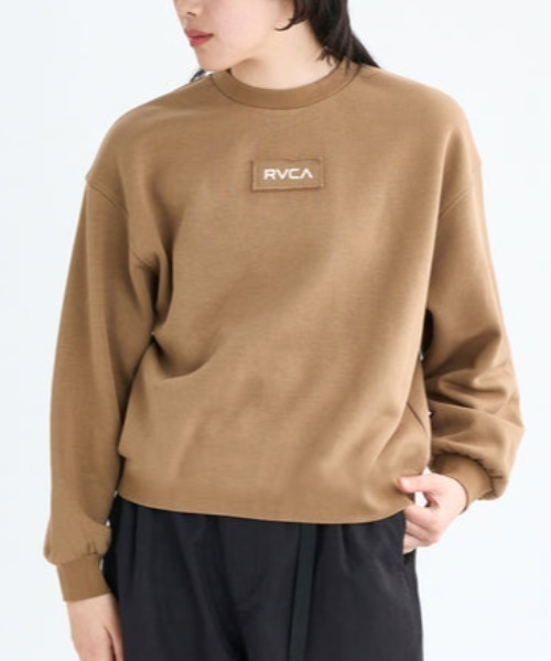 RVCA(ルーカ)の「RVCA/ルーカ スウェット バックプリントトレーナー BF044-004(スウェット・レディース・ライトブラウン/ブラック/ホワイト・M/S)」の17枚目の写真