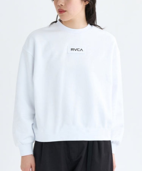RVCA(ルーカ)の「RVCA/ルーカ スウェット バックプリントトレーナー BF044-004(スウェット・レディース・ライトブラウン/ブラック/ホワイト・M/S)」の11枚目の写真
