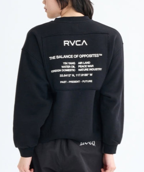 RVCA(ルーカ)の「RVCA/ルーカ スウェット バックプリントトレーナー BF044-004(スウェット・レディース・ライトブラウン/ブラック/ホワイト・M/S)」の16枚目の写真