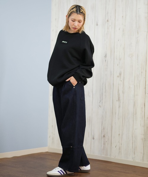 RVCA/ルーカ スウェット バックプリントトレーナー BF044-004