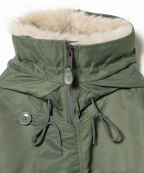 WILD THINGS（ワイルドシングス）の「【別注】WILD THINGS / N-2B Flight Jacket（ブルゾン・メンズ・ブラック/オリーブ・MEDIUM/SMALL/X-LARGE/LARGE）」の10枚目の写真