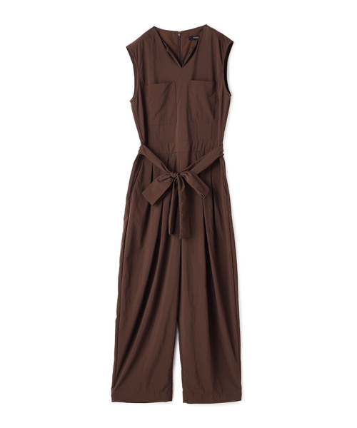 撥水オールインワン38 セール】撥水キーネックオールインワン【NYLON WATER PROOF】（つなぎ