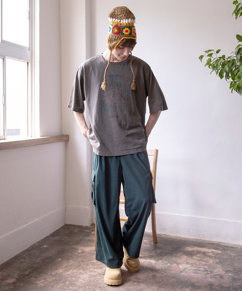 チャイハネ（チャイハネ）の「【チャイハネ】コーデュロイMEN'Sカーゴパンツ（カーゴパンツ・メンズ・キャメル/グレー/グリーン・FREE）」の11枚目の写真